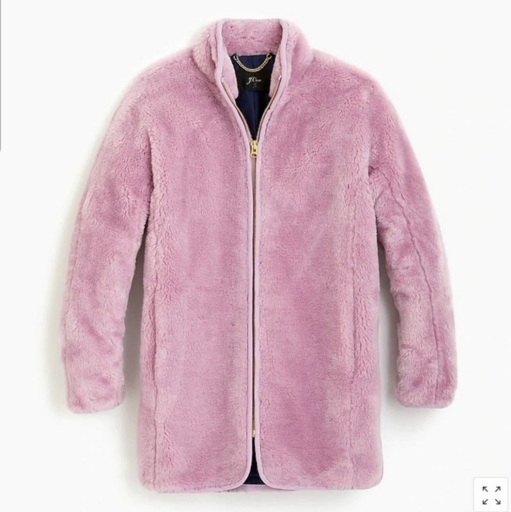 JCrew Teddy Coat Size Small NWOT